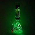 WATER PIPE BEAKER GLOW IN DARK WP25056 1CT
